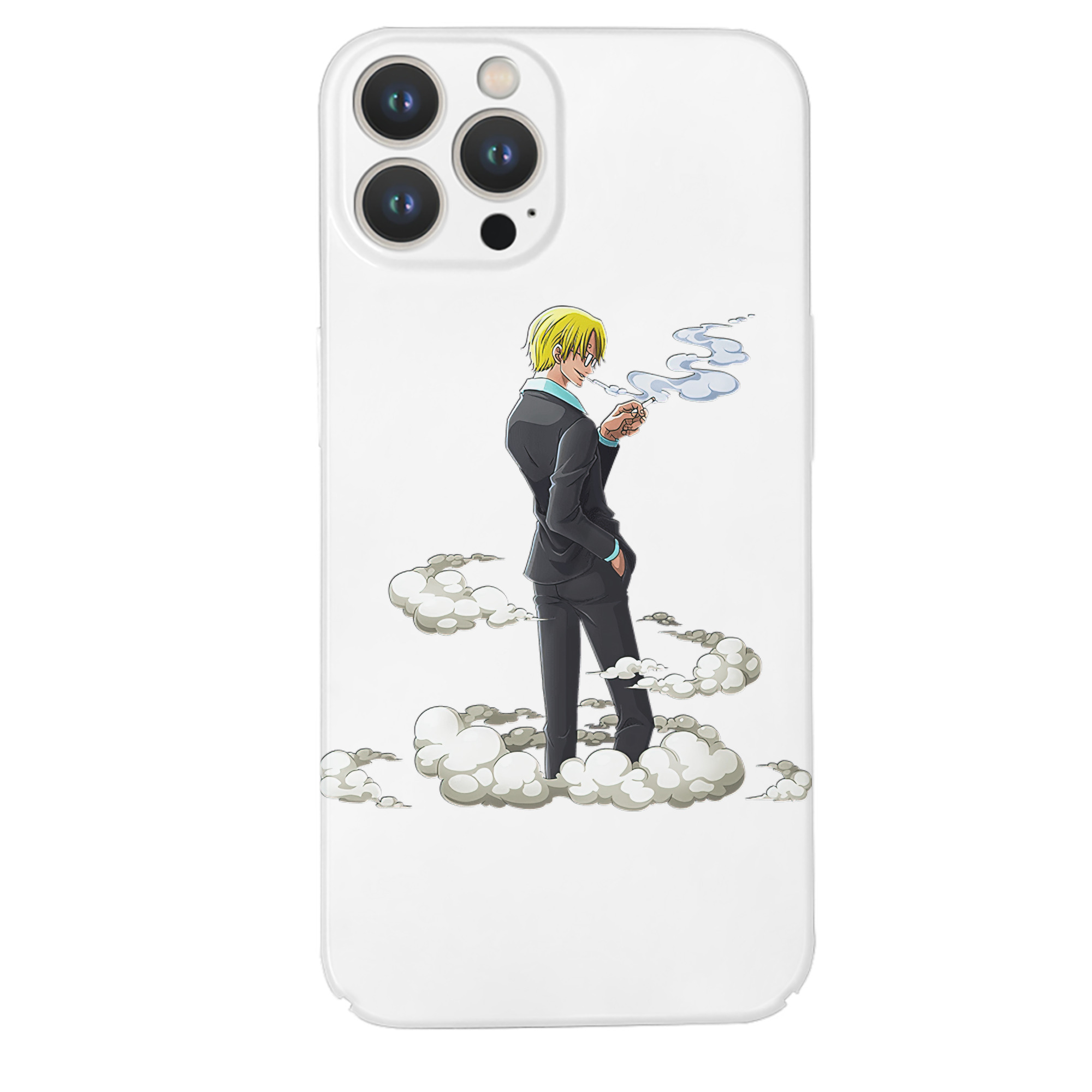 （画像用） ワンピース サンジ ONE PIECE Sanji 【iPhone 14シリーズ対応】ハードケース